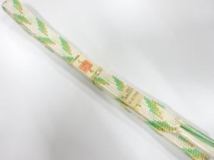 未使用品　正絹　手組帯締め